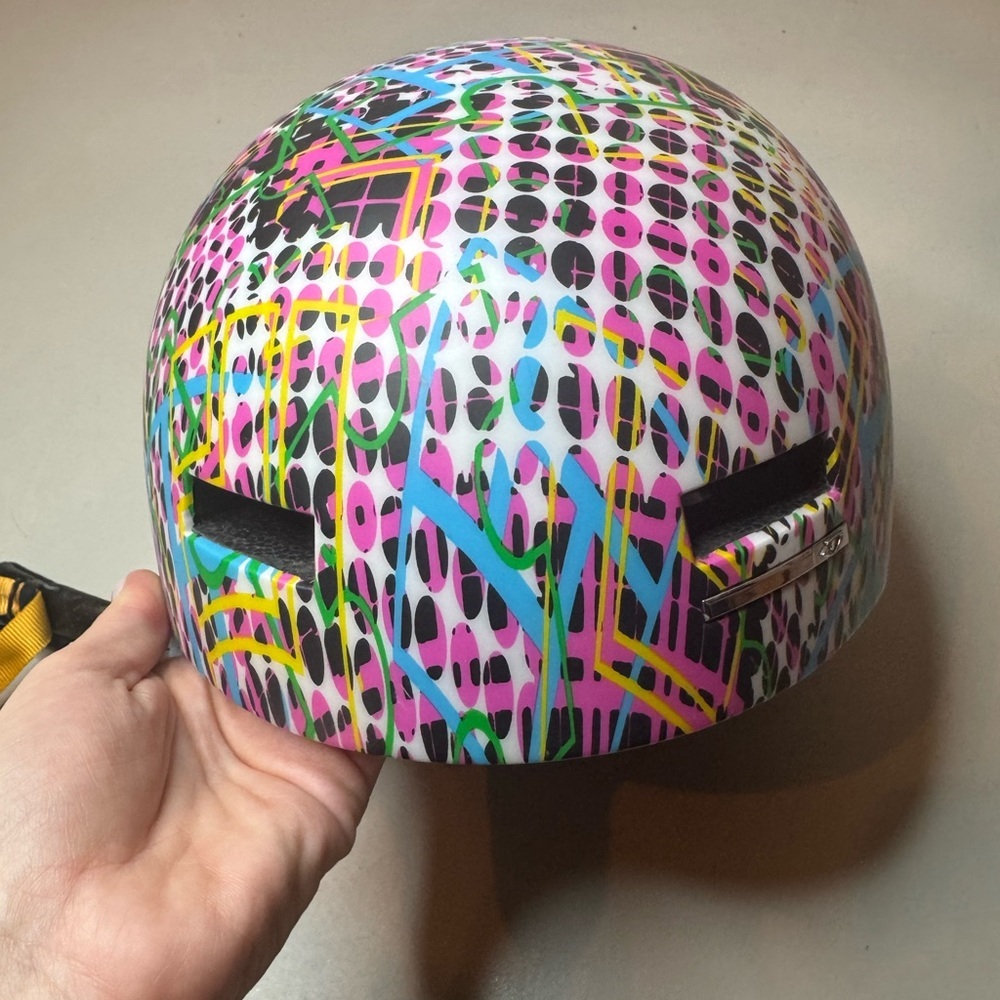 Multicolored Snowboard Helment